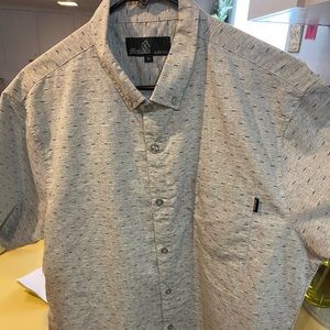 Youth Mustache Button Down